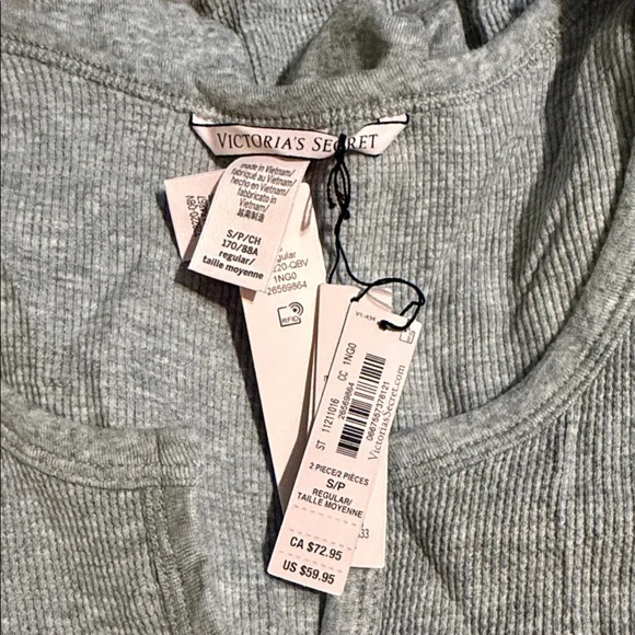 Victoria's Secret Heather Gray Lounge Set - Picture 2 of 4